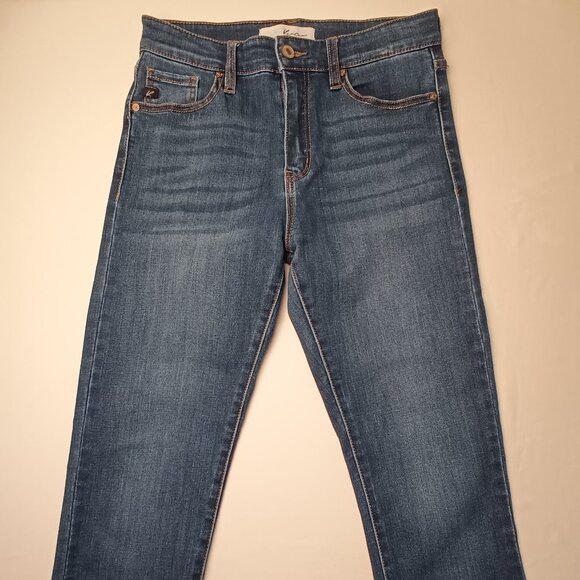 KanCan Jeans Size 27/4 Mid Rise Skinny Leg Medium Wash - Picture 2 of 9